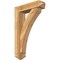 Ekena Millwork Thorton Arts and Crafts Rough Sawn Bracket w/ Offset Brace, Western Red Cedar, 6"W x 22"D x 34"H BKT0604X22X34THR03RWR - alternate 1